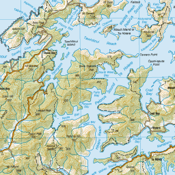 New Zealand Topographic Map - NZ Topo Map