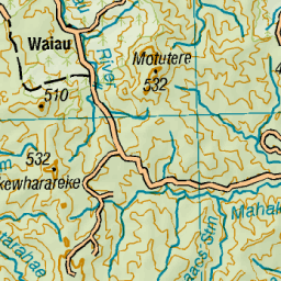 Matakohe Map New Zealand Topographic Map - NZ Topo Map