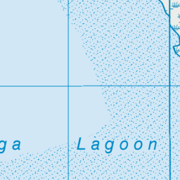 Te Whanga Lagoon, Chatham Islands NZ Topo Map