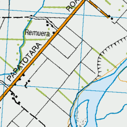 Remuera, Southland - NZ Topo Map