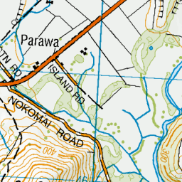 Parawa, Southland - NZ Topo Map