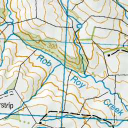Rob Roy Country Map.pdf Rob Roy Creek, Southland - NZ Topo Map