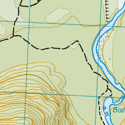 Boil Hole, West Coast - NZ Topo Map
