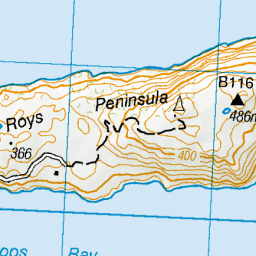 Riseland, Otago - NZ Topo Map