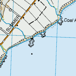 Coal Point, Otago - NZ Topo Map