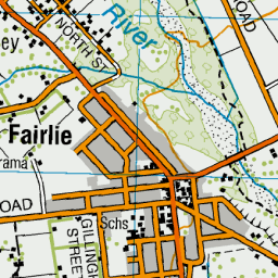 Fairlie New Zealand Map Fairlie, Canterbury - Nz Topo Map