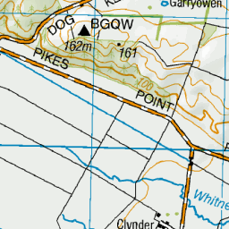Clynder, Canterbury - NZ Topo Map