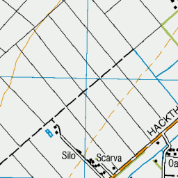 Scarva Map Scarva, Canterbury - NZ Topo Map
