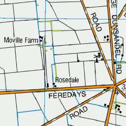 Moville Farm, Canterbury - NZ Topo Map