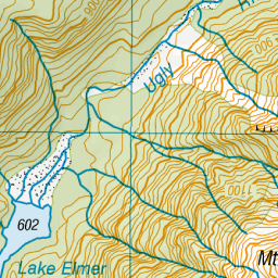 Ugly Rivers Ugly River, West Coast - NZ Topo Map