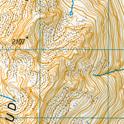 ST ARNAUD RANGE, Tasman - NZ Topo Map