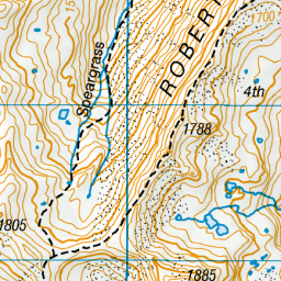 4th Basin, Tasman - NZ Topo Map