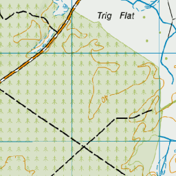 Trig Flat, Northland - NZ Topo Map