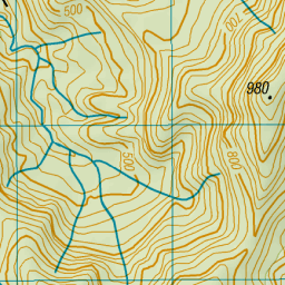 BRYANT RANGE, Nelson - NZ Topo Map