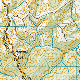 Hawera, Northland - NZ Topo Map