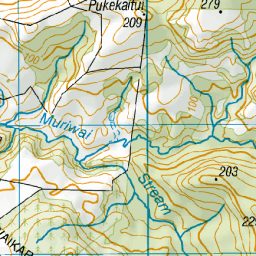Pukekaitui, Northland - NZ Topo Map