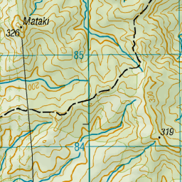 Matakohe Map Mataki, Northland - NZ Topo Map