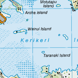 Kerikeri Inlet, Northland - NZ Topo Map