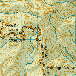 Matakohe Map Matakohia Stream, Northland - NZ Topo Map