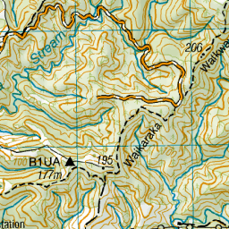 Pakaraka Map Waikaraka Walkway, Northland - NZ Topo Map