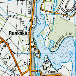 Ruakaka, Northland - NZ Topo Map