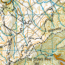 The Crows Nest, Wellington - NZ Topo Map