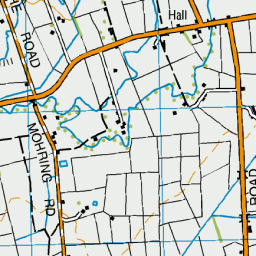 Hoe-o-tainui, Waikato - Nz Topo Map