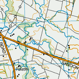 Puketihi, Manawatu-Wanganui - NZ Topo Map