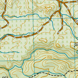 Ongarue River, Manawatu-Wanganui - NZ Topo Map