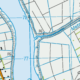 Matatoki Matatoki Canal, Waikato - NZ Topo Map