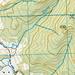 Waitekauri River, Waikato - NZ Topo Map