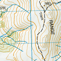 Three Kings Track, Manawatu-Wanganui - NZ Topo Map