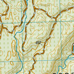 KINLEITH FOREST, Waikato - NZ Topo Map