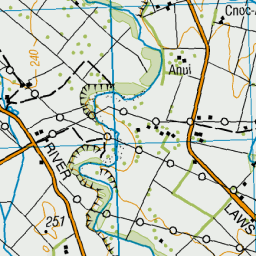 Anui, Manawatu-Wanganui - NZ Topo Map