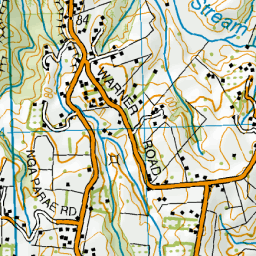 Waimapu Stream, Bay of Plenty - NZ Topo Map