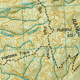 Pakaraka Map KAIRAKA RANGE, Bay of Plenty - NZ Topo Map