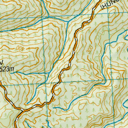 Ruangarehu, Gisborne - NZ Topo Map